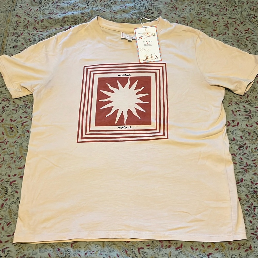 Sézane Pangea Mother Nature T shirt